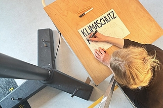Dreh der Experimente am30.04.2025. © HTW Berlin/Heledd Ruddigkeit