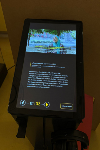 Objekt des Monats: Ansicht im Ephraim-Palais. © HTW Berlin / Maria Pavlova