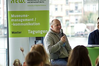 Podiumsdiskussion 1. © HTW Berlin/ Josephine Manthey