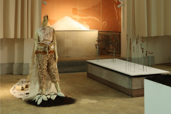 Mehr zur Ausstellung in der Kiezkapelle.© HTW Berlin / Maike Frick