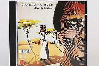 Ausstellungsobjekt: CD von Abdullah Ibrahim, Soweto/Dollar Brand, Bellaphon Records, 1978.