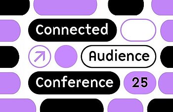 KeyVisual zur Tagung "Connected Audience"