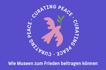 Key Visual Grafik. Wie Museen zum Frieden beitragen können. © HTW Berlin / MMK 