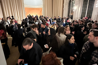 Volles Haus bei der Eröffnung. HTW Berlin © Maike Frick