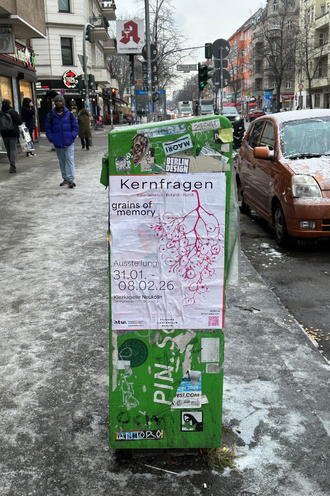 Werbung in der U-Bahn und auf der Straße. © HTW Berlin/ Maike Frick