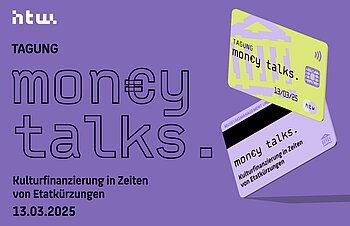 KeyVisual zu Tagung "Money talks"