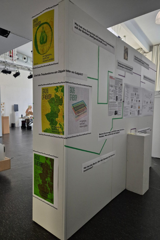 Präsentation des Zwischenstandes bei der Werkschau. © HTW Berlin